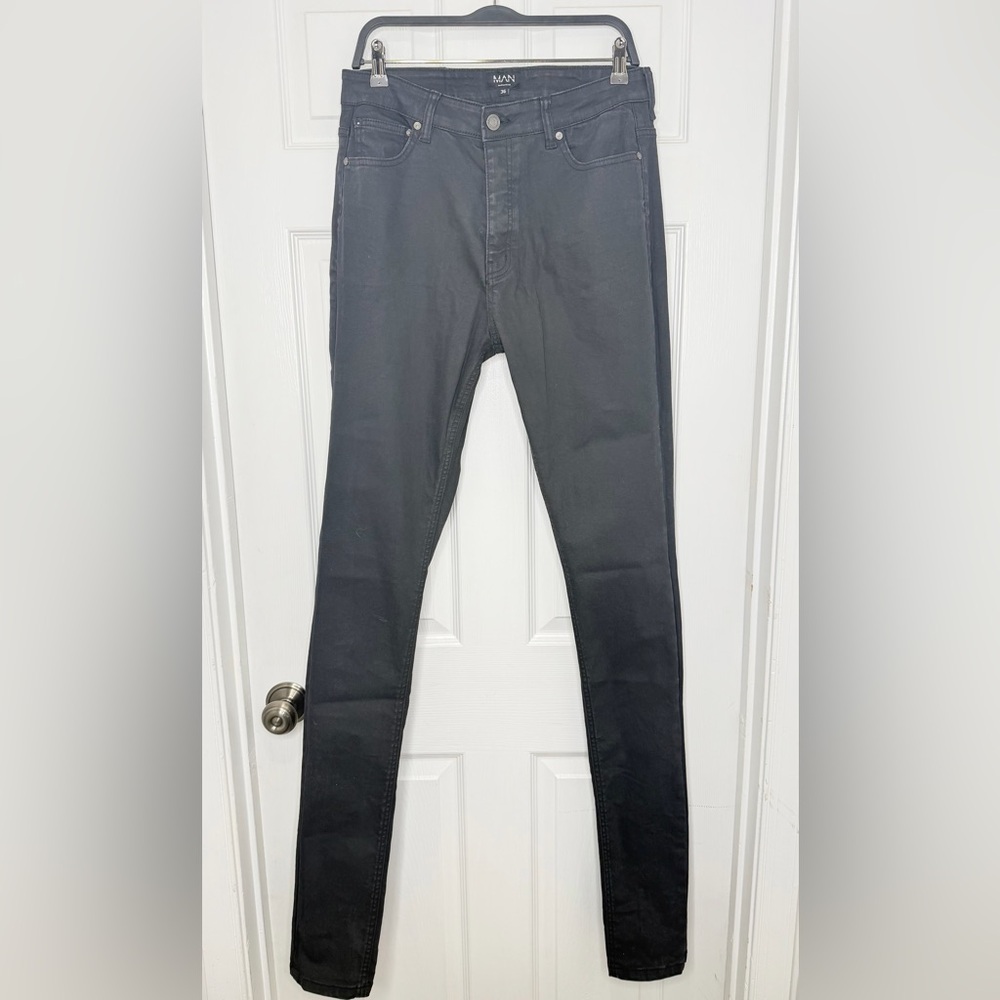 Boohoo Man- Men's Black Jeans Size 36